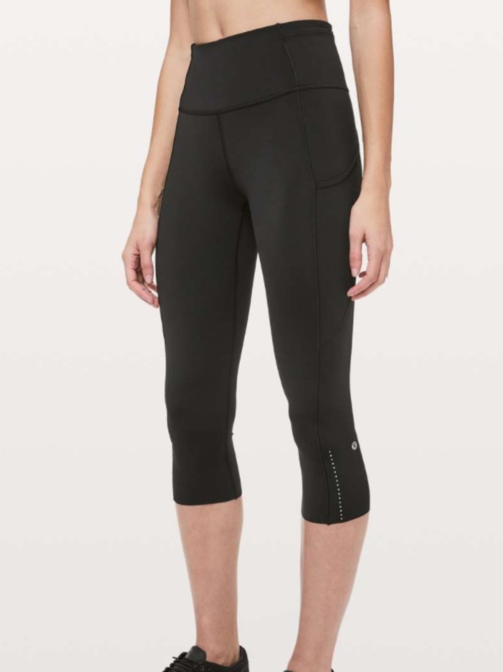 Lululemon NWOT Fast & Free Crop II *Nulux 19" Size 12
